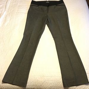 Express Grey Bootcut Columnist Pants - LONG Length